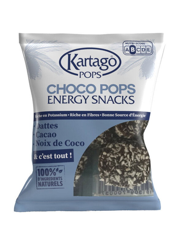 

Kartago Pops Choco Pops Energy Snacks, 50g