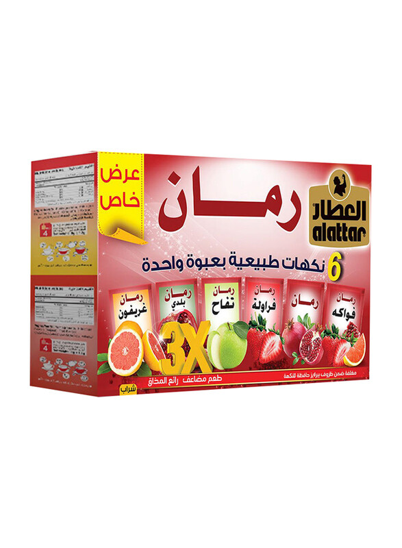 

Al Attar 6 Natural Flavours Tea, 24 Tea Bags, 36g