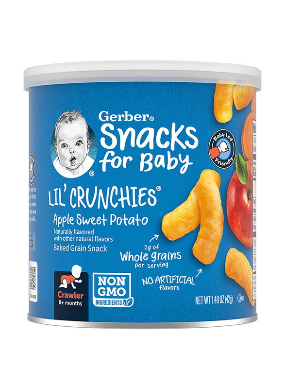 

Gerber Lil Crunchies Apple Sweet Potato, 8+ Months, 42g