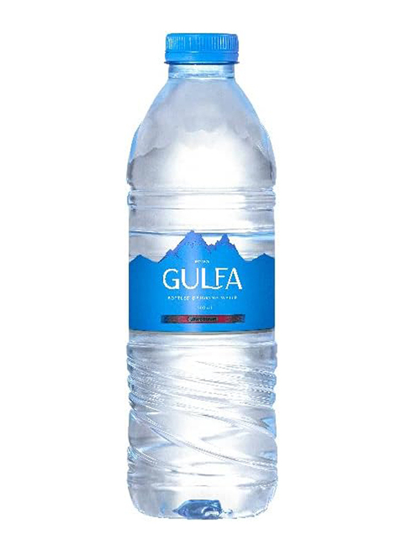 Gulfa Drinking Water Bottled, 24 x 0.5 Liters