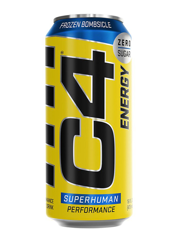 Cellucor C4 Original Frozen Bombsicle On-The-Go Carbonated Energy Drink, 143ml