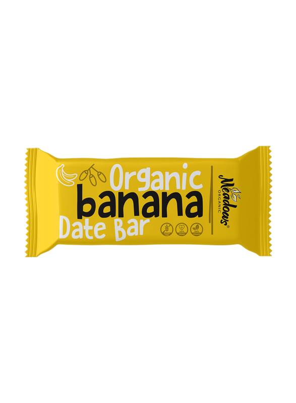 Meadows Organic Banana Date Bar, 40g