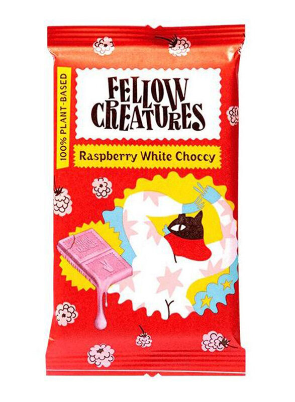 

Fellow Creatures Raspberry White Choccy, 70g