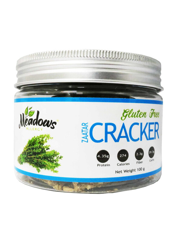 

Meadows Gluten Free Zaatar Crackers, 100g