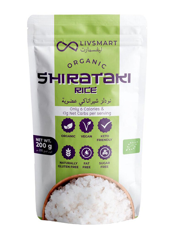 

LivSmart Organic Shirataki Rice, 200g