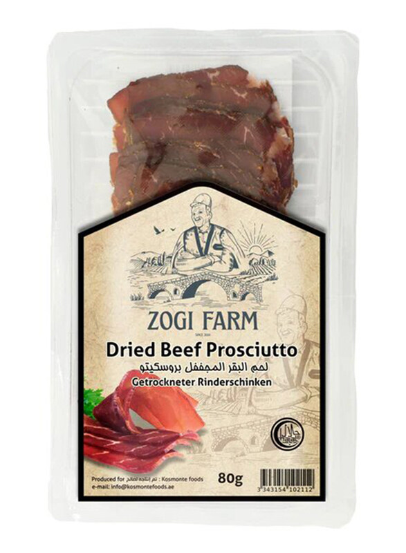

Zogi Farm Dry Beef Meat Slice, 80 grams