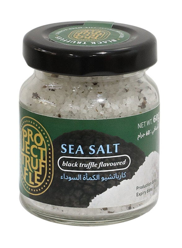 

Project Truffle Sea Salt with Black Truffle Flavour, 60g