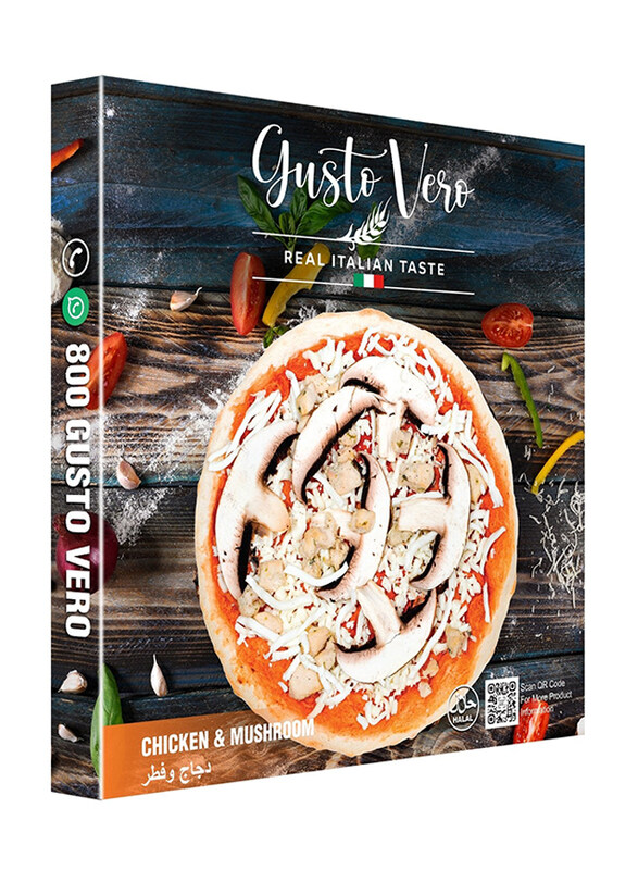 

Gusto Vero Chicken & Mushroom Pizza, 340g