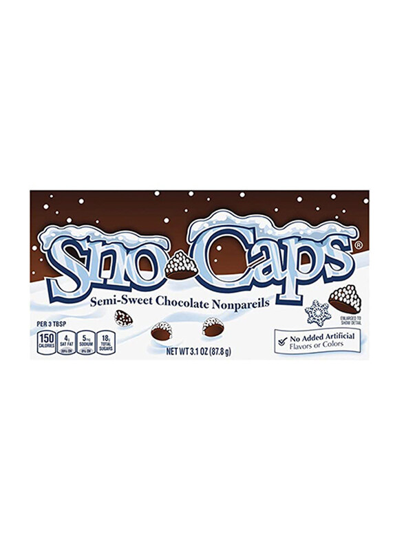 

SnoCaps Semi-Sweet Chocolate Nonpareils, 87.8g