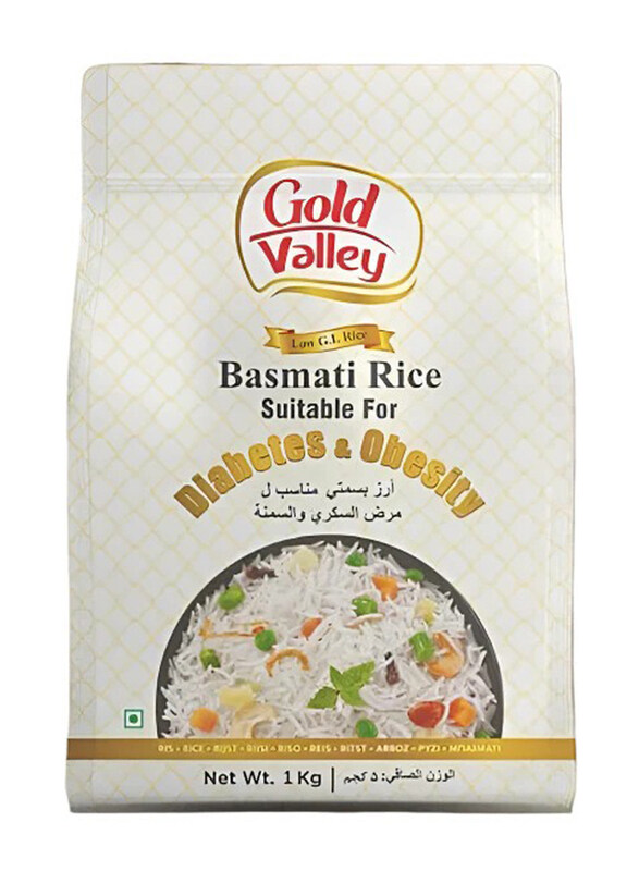 

Gold Valley Basmati Rice for Diabetes & Obesity, 1 Kg