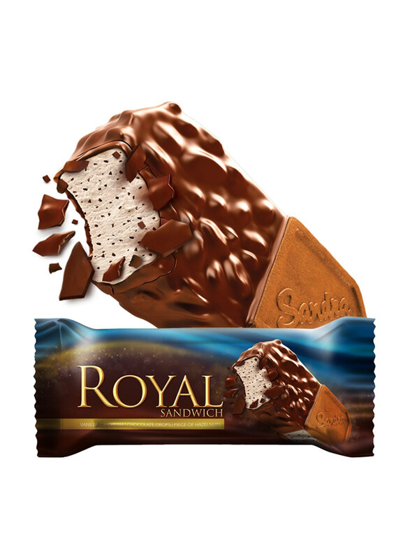 Sandra Ice Cream Royal Sandwich Ice Cream, 110g