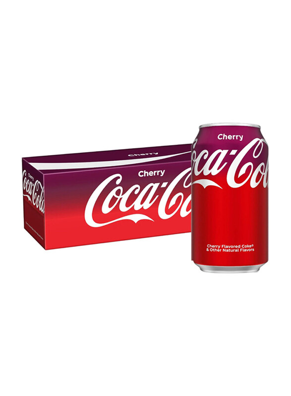 

Coca Cola Soft Drink Can Set with Cherry Flavour, 12 x 355ml