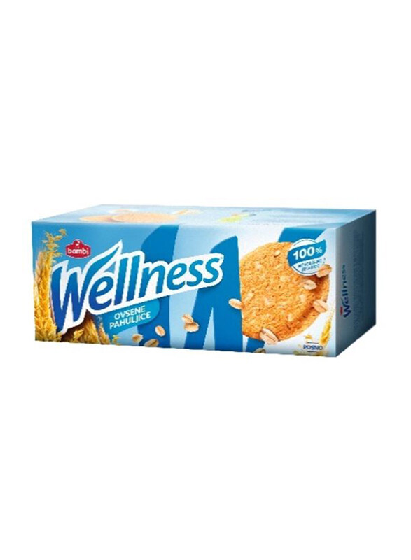 

Bambi Wellness Whole Wheat Biscuit With Oat Flakes, 210g