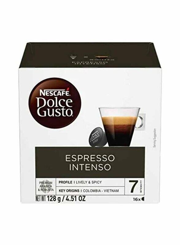 

Nescafe Dolce Gusto Espresso Intenso Coffee Pods, 16 Capsules, 128g