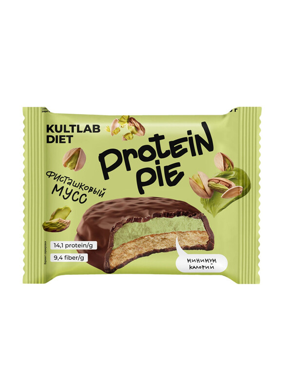

Protein Pie Cookie, 60gm, Pistachio