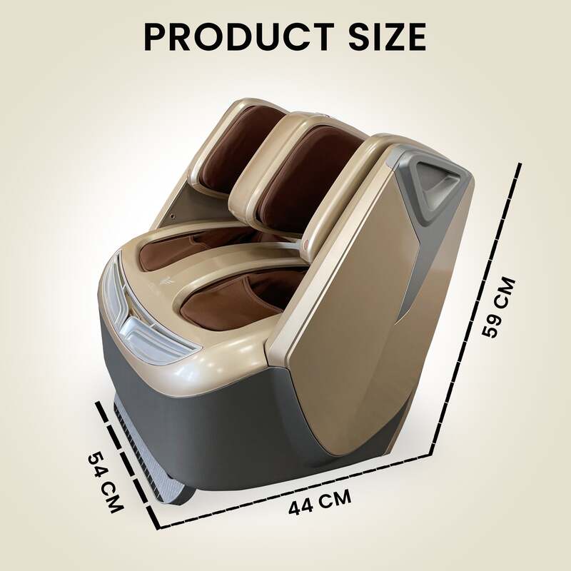 Cellini Multi functional 3D calf, Knee, Ankle Foot Massager with Heat Therapy.