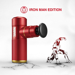 Rotai Marvel Iron Man Massage Gun, Red