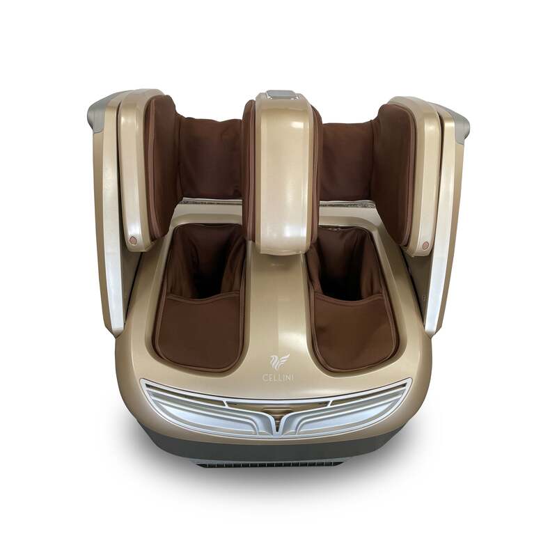 Cellini Multi functional 3D calf, Knee, Ankle Foot Massager with Heat Therapy.