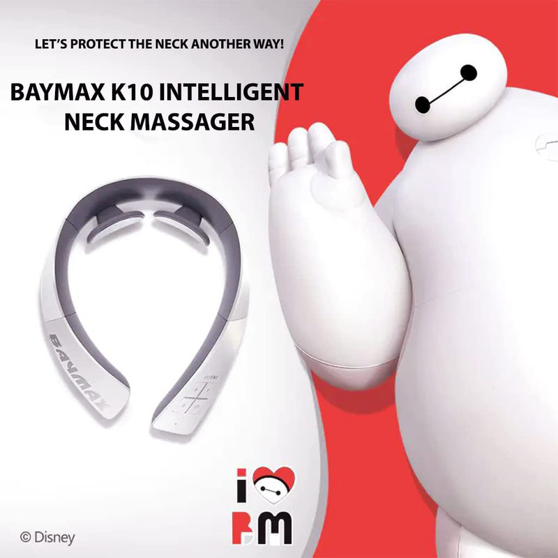 Rotai K10 Intelligent Baymax Disney IP Cervical Shoulder & Neck Massager, White