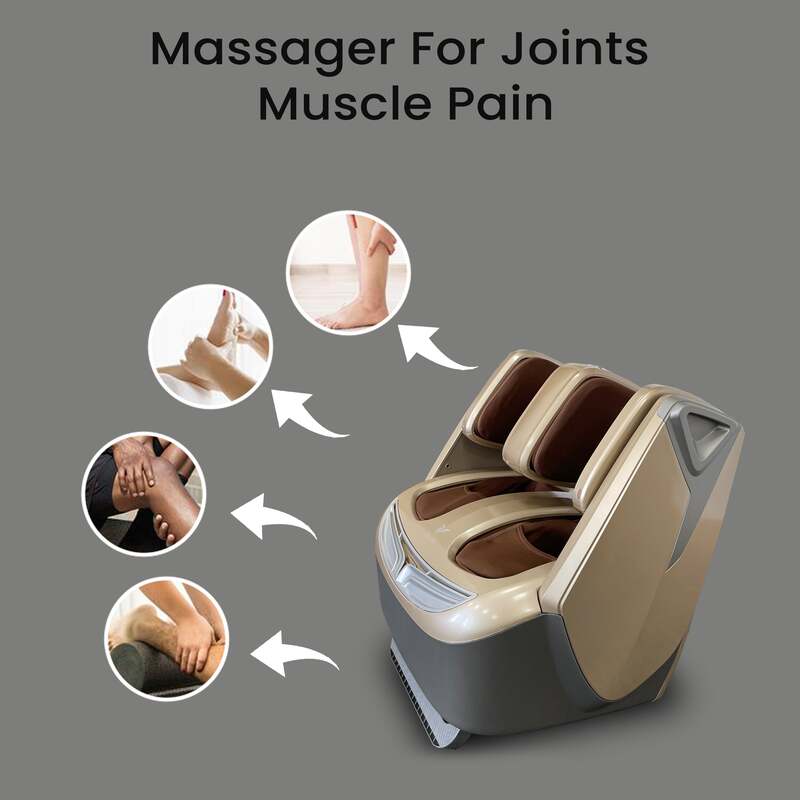 Cellini Multi functional 3D calf, Knee, Ankle Foot Massager with Heat Therapy.