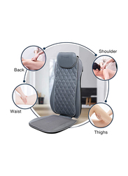 Aront Shiatsu Massage Seat Cushion with Heat Pad, Grey