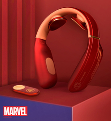 Rotai Marvel Iron Man Neck Massager, Red/Gold