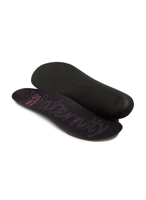 Mums & Bumps MommySteps Casual & Flats Style Maternity Insoles, Black, US 5.5-6 (EUR 36)