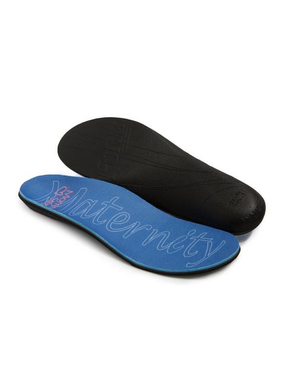 Mums & Bumps MommySteps Athletic & Active Style Maternity Insoles, Blue, US 5.5-6 (EUR 36)