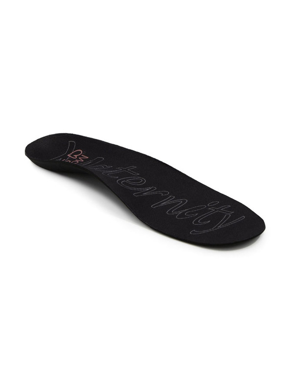 Mums & Bumps MommySteps Casual & Flats Style Maternity Insoles, Black, US 7.5-8 (EUR 38)