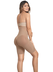 Mums & Bumps Leonisa Invisible Extra High-Waisted Shaper Short, Medium, Beige