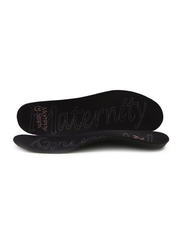 Mums & Bumps MommySteps Casual & Flats Style Maternity Insoles, Black, US 10.5-11 (EUR 41)