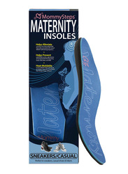 Mums & Bumps MommySteps Athletic & Active Style Maternity Insoles, Blue, US 9.5-10 (EUR 40)