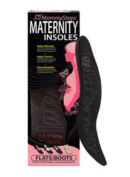 Mums & Bumps MommySteps Casual & Flats Style Maternity Insoles, Black, US 6.5-7 (EUR 37)