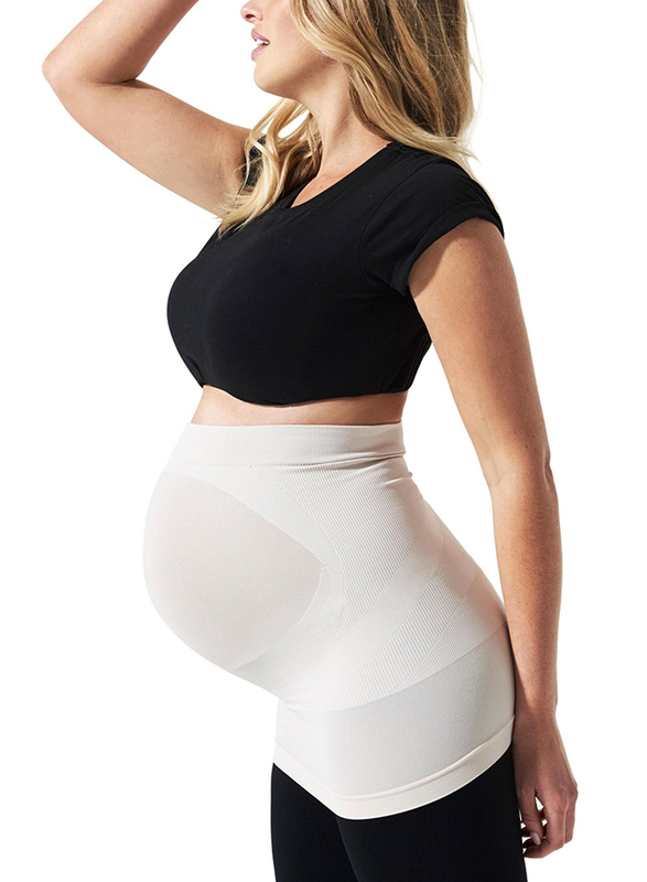 Mums & Bumps Blanqi Maternity Built-in Support Bellyband, Nude, Small/Medium