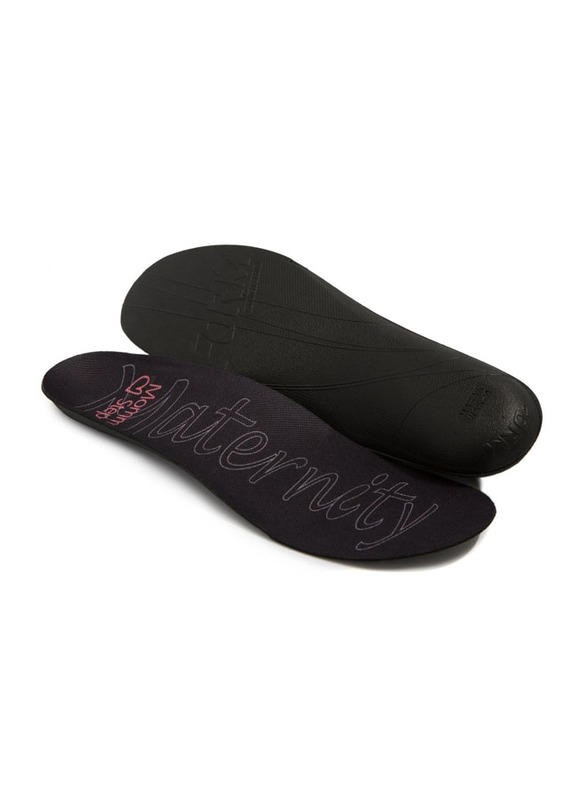 Mums & Bumps MommySteps Casual & Flats Style Maternity Insoles, Black, US 6.5-7 (EUR 37)