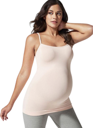 Mums & Bumps Blanqi Body Coong Maternity Camisole for Women, Small/Medium, Peach