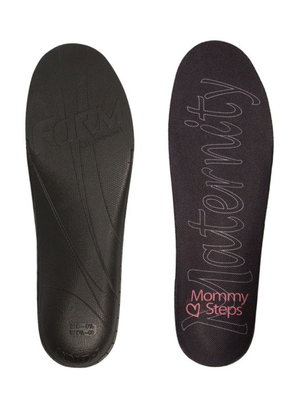 Mums & Bumps MommySteps Casual & Flats Style Maternity Insoles, Black, US 10.5-11 (EUR 41)