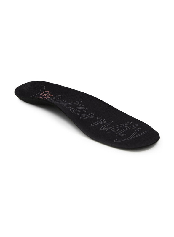 Mums & Bumps MommySteps Casual & Flats Style Maternity Insoles, Black, US 6.5-7 (EUR 37)