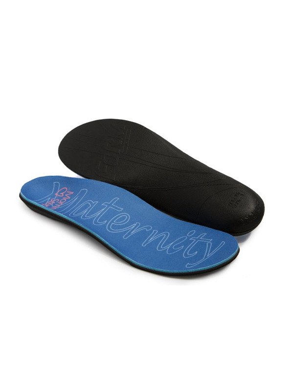 Mums & Bumps MommySteps Athletic & Active Style Maternity Insoles, Blue, US 9.5-10 (EUR 40)