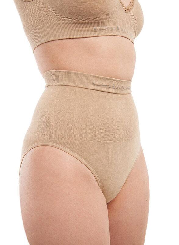 

Mums & Bumps Gabrialla Milk-Fiber Postpartum Briefs, Beige, Double Extra Large