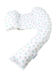 Mums & Bumps Dreamgenii Geo Printed Pregnancy, Support & Feeding Pillow, Multicolor