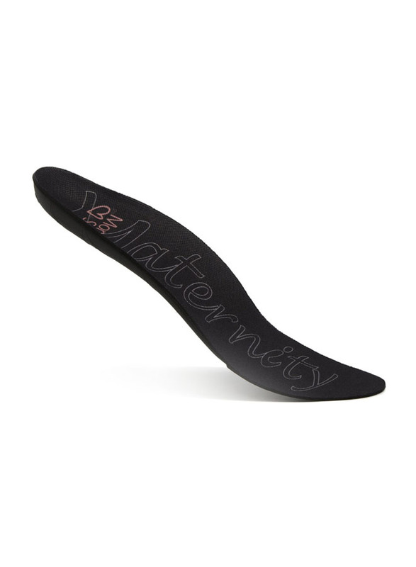 Mums & Bumps MommySteps Casual & Flats Style Maternity Insoles, Black, US 7.5-8 (EUR 38)