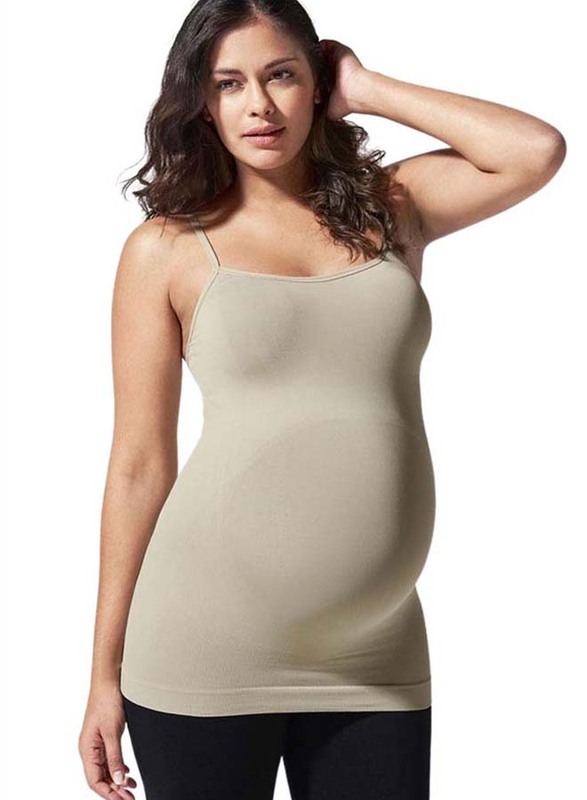 Mums & Bumps Blanqi Body Coong Maternity Camisole for Women, Small/Medium, Moss Green