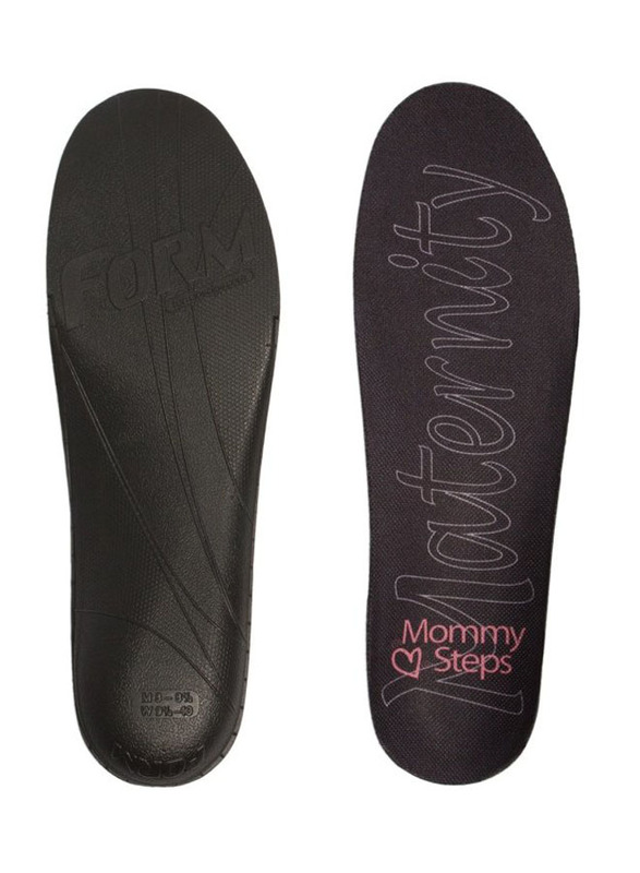 Mums & Bumps MommySteps Casual & Flats Style Maternity Insoles, Black, US 9.5-10 (EUR 40)