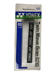Yonex Twin Wave Grap Synthetic Over Grip, AC139EX, White