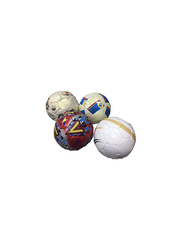 Karson 4-Piece Mix Style Hand Stich Football Set, Multicolour