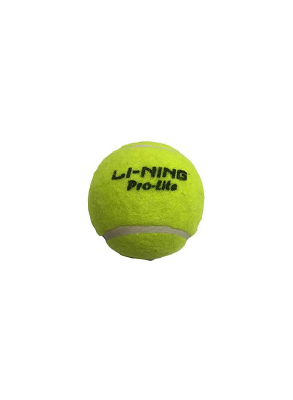 Li-Ning Pro-Life Tennis Ball, 3 Pieces, Yellow
