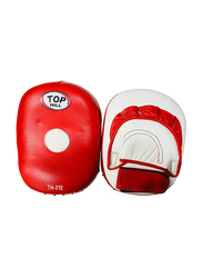 Boxing Hand Pad Pair, Red/White