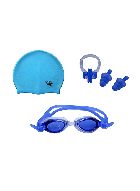 سكيرا مجموعة اكسسوارات السباحة ، أزرق