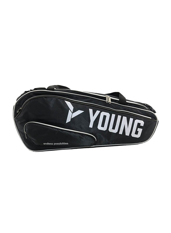 Young Premium Series Two Compartment Shoulder Bag, Black